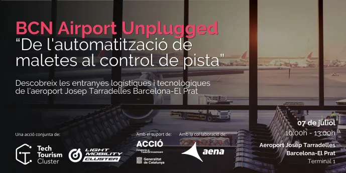 BCN Airport Unplugged: De l'automatització de maletes al control de pista